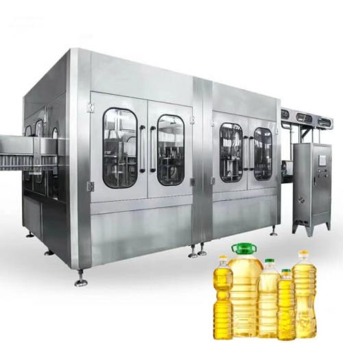 2000BPH Automatic Rotary 2-in-1 Pet Bottled Oil Filling Machine