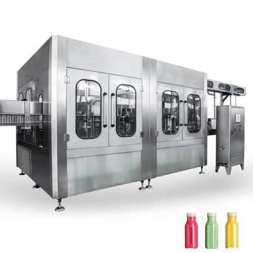 4000BPH Automatic 3-in-1 Fruit Orange Juice Filling Machine