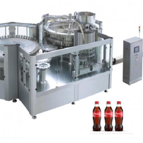 Automatic 3-in-1 Pet Bottled Carbonated Drinks Filling Machine 